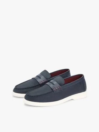 Mocassins en cuir nubuck