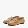 Mocassins en daim à maillons Mocassins en daim à maillons