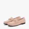 Mocassins en daim à maillons Mocassins en daim à maillons