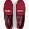 Mocassins en daim à maillons Mocassins en daim à maillons