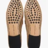 Mocassins en daim à maillons Mocassins en daim à maillons