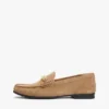 Mocassins en daim à maillons Mocassins en daim à maillons