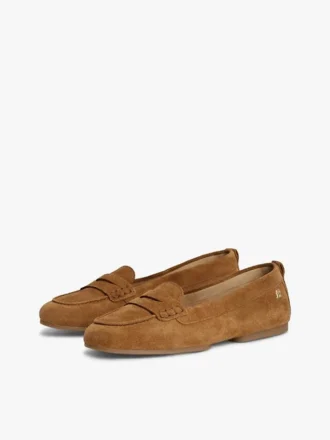 Mocassins en daim souple