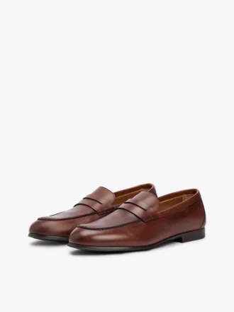 Mocassins souples en cuir