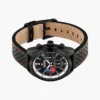 Montre chronographe à bracelet en cuir de 40 mm