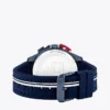Montre de sport 46 mm avec bracelet en silicone