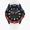 Montre de sport à bracelet en silicone 42 mm