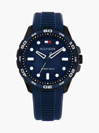 Montre de sport à bracelet en silicone 42 mm