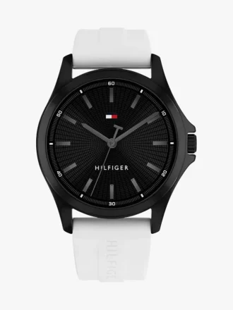 Montre de sport à bracelet en silicone de 43 mm