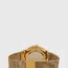 Montre dorée avec bracelet magnétique