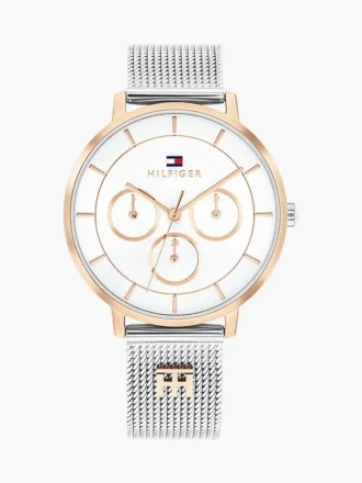 Montre en maille avec monogramme 36 mm Montre en maille avec monogramme 36 mm