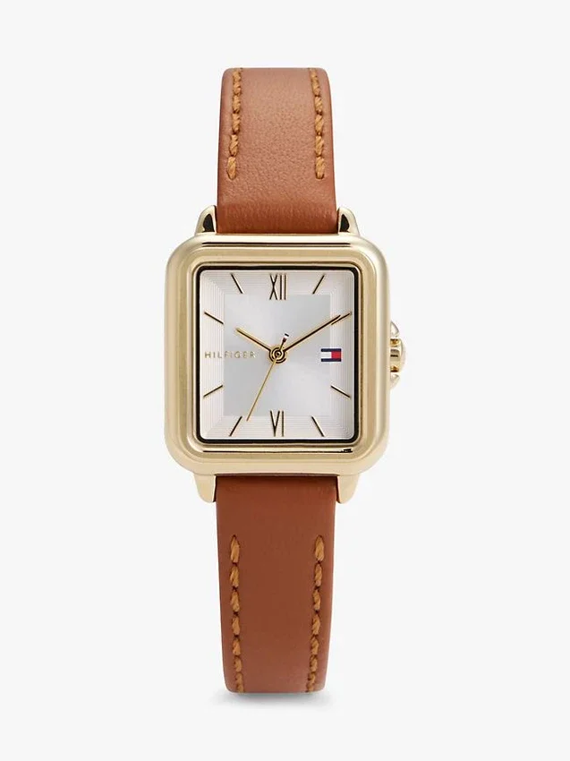 Montre habillée à bracelet en cuir de 24 mm Montre habillée à bracelet en cuir de 24 mm