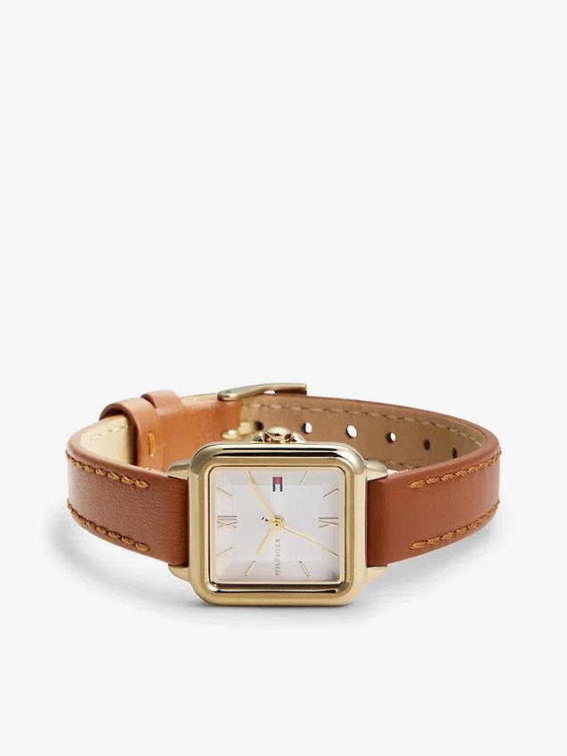 Montre habillée à bracelet en cuir de 24 mm Montre habillée à bracelet en cuir de 24 mm