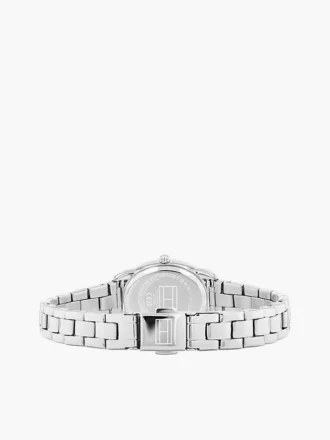 Montre habillée à cadran ovale texturé de 27 mm
