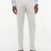 Pantalon ajusté en dobby New York Label Pantalon ajusté en dobby New York Label