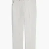Pantalon ajusté en dobby New York Label Pantalon ajusté en dobby New York Label