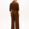 Pantalon ample en lin à enfiler Pantalon ample en lin à enfiler