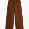 Pantalon ample en lin à enfiler Pantalon ample en lin à enfiler