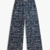 Pantalon ample en lin à enfiler Pantalon ample en lin à enfiler