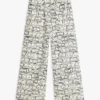 Pantalon ample en lin à enfiler Pantalon ample en lin à enfiler