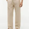 Pantalon ample en mélange coton-lin Pantalon ample en mélange coton-lin