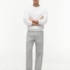 Pantalon ample en mélange coton-lin Pantalon ample en mélange coton-lin