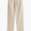 Pantalon ample en mélange coton-lin Pantalon ample en mélange coton-lin