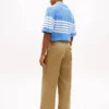 Pantalon ample à plis et toucher papier Pantalon ample à plis et toucher papier