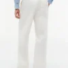 Pantalon ample à plis et toucher papier Pantalon ample à plis et toucher papier