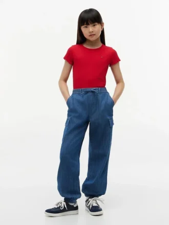 Pantalon cargo stretch pour enfant