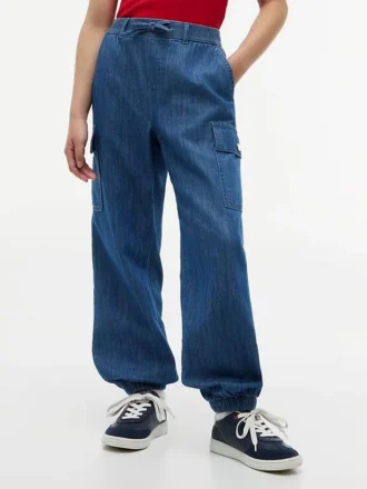 Pantalon cargo stretch pour enfant