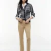 Pantalon chino coupe ajustée Pantalon chino coupe ajustée