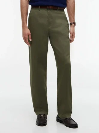 Pantalon chino décontracté