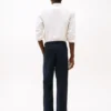 Pantalon chino en velours côtelé à coupe droite Pantalon chino en velours côtelé à coupe droite