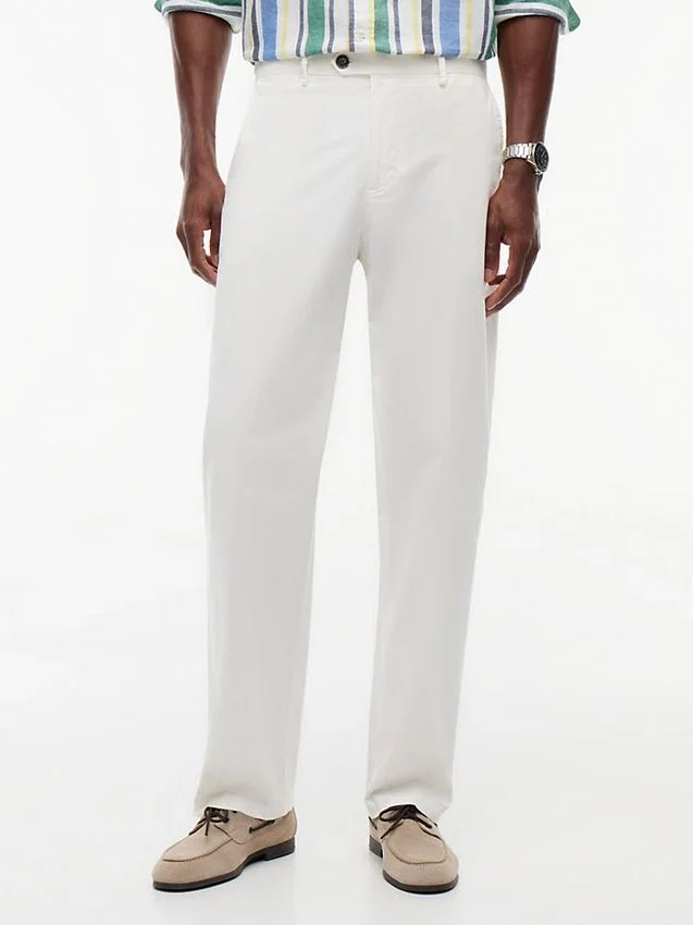 Pantalon chino Flex teint en pièce New York Label Pantalon chino Flex teint en pièce New York Label