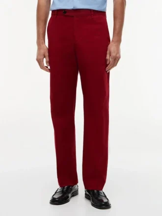Pantalon chino Flex teint en pièce New York Label Pantalon chino Flex teint en pièce New York Label