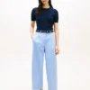 Pantalon chino à plis en sergé Pantalon chino à plis en sergé
