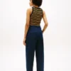 Pantalon chino à plis en sergé Pantalon chino à plis en sergé