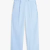 Pantalon chino à plis en sergé Pantalon chino à plis en sergé