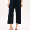 Pantalon chino à taille haute et jambes larges Pantalon chino à taille haute et jambes larges
