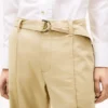 Pantalon chino à taille haute et jambes larges Pantalon chino à taille haute et jambes larges