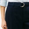 Pantalon chino à taille haute et jambes larges Pantalon chino à taille haute et jambes larges