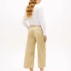 Pantalon chino à taille haute et jambes larges Pantalon chino à taille haute et jambes larges