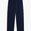 Pantalon chino utilitaire en mélange coton-lin