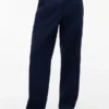 Pantalon décontracté en seersucker léger mélangé laine Pantalon décontracté en seersucker léger mélangé laine