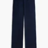 Pantalon décontracté en seersucker léger mélangé laine Pantalon décontracté en seersucker léger mélangé laine