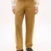 Pantalon de charpentier coupe classique teint en pièce