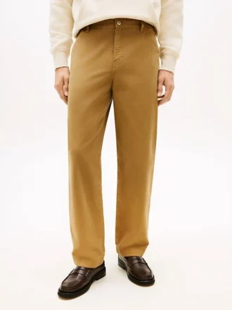 Pantalon de charpentier coupe classique teint en pièce