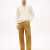 Pantalon de charpentier coupe classique teint en pièce
