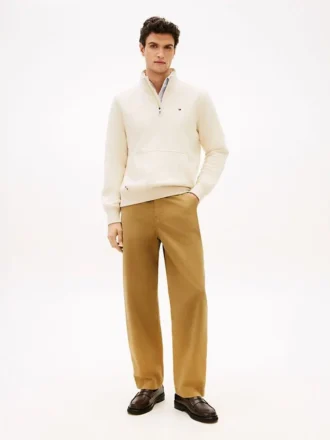 Pantalon de charpentier coupe classique teint en pièce